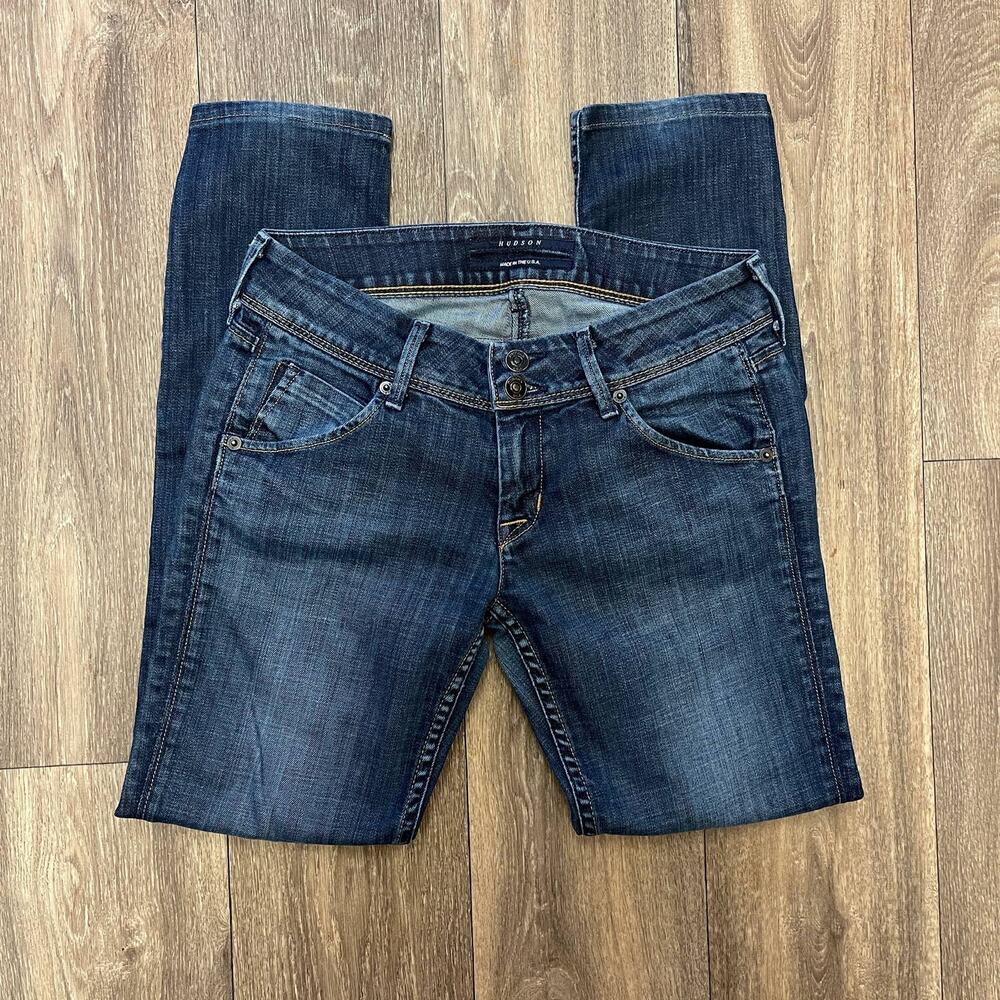 Hudson Collin Skinny Jeans W422DHA Size 27